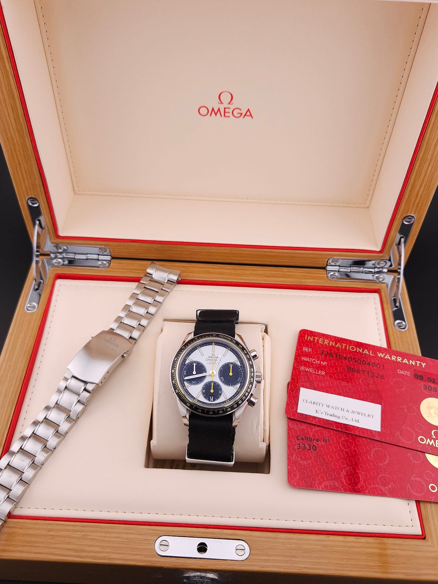 Omega Speedmaster Racing